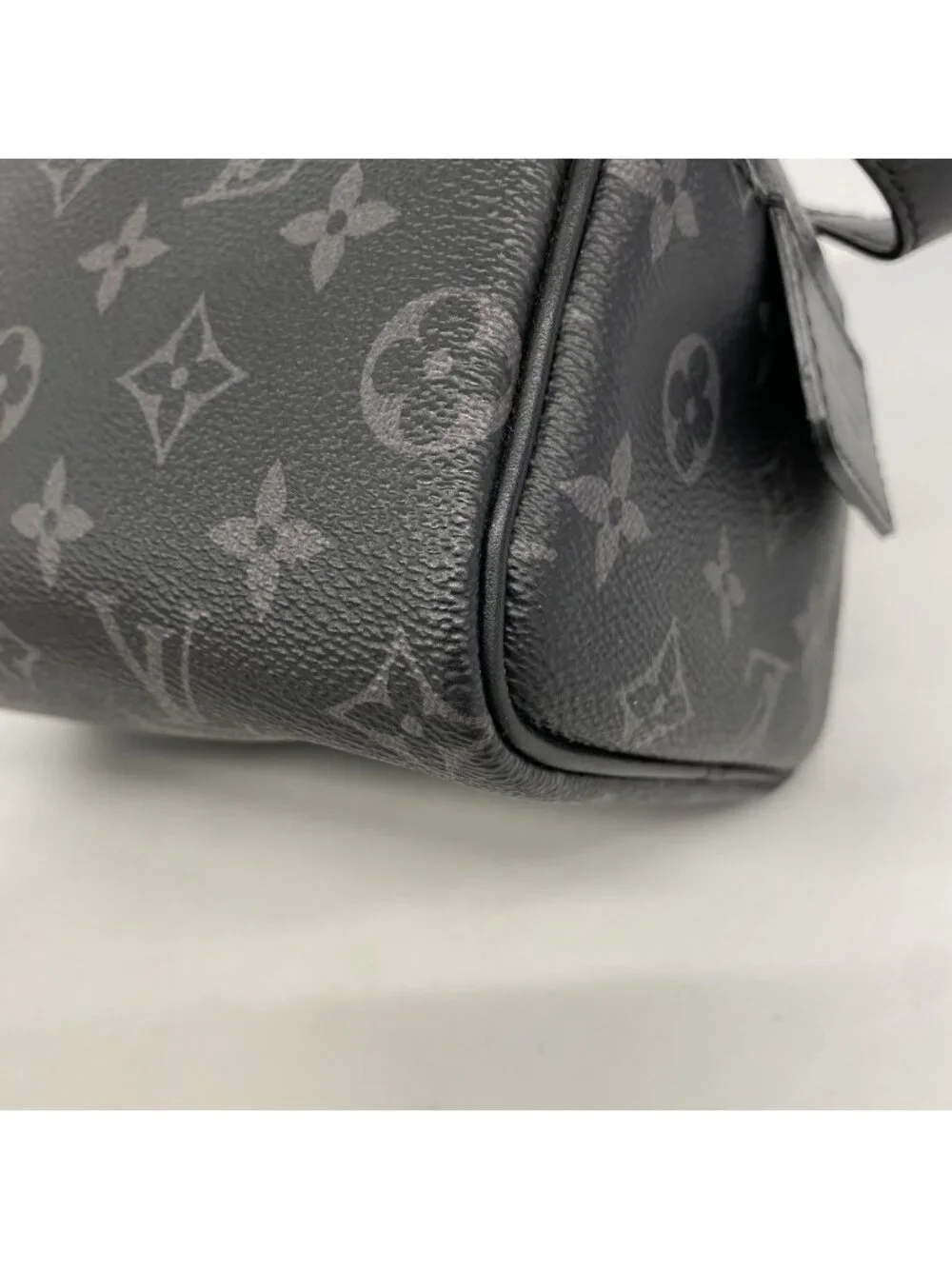 Louis Vuitton Handbag Monogram Eclipse Dopp Kit Black